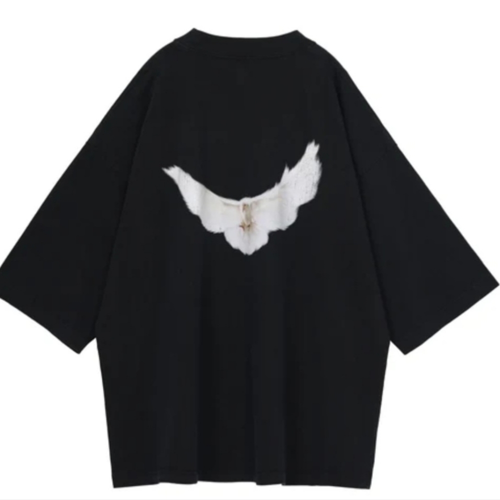 New"Yeezy Gap Engineered By BALENCIAGA Dove 3/4 shirt tee, size L